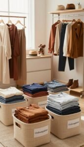 alltagskleidung griffbereit