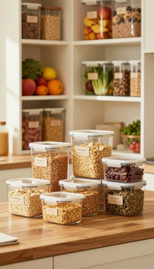 angebrochene lebensmittel lagern