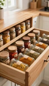 gewürzregal schublade