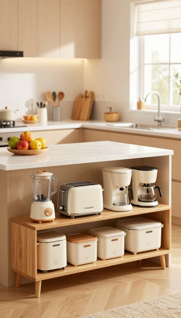 haushaltsgeräte aufbewahrung