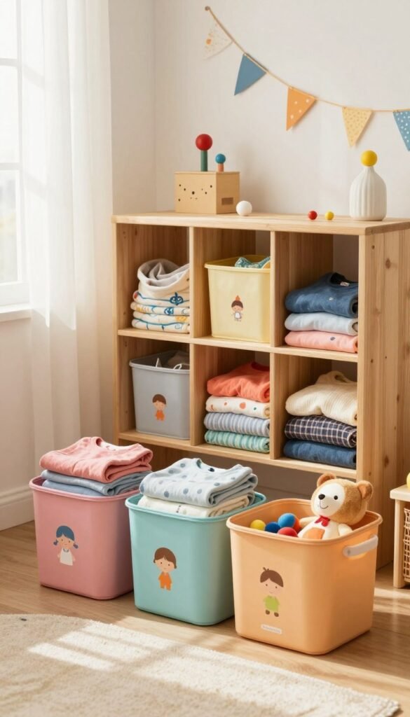 kinder kleidung aufbewahrung