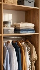 kleiderschrank aufteilung