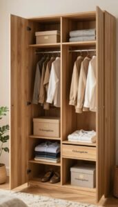 kleiderschrank ohne türen