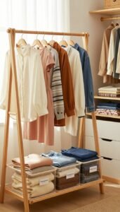 kleidung sichtbar lagern