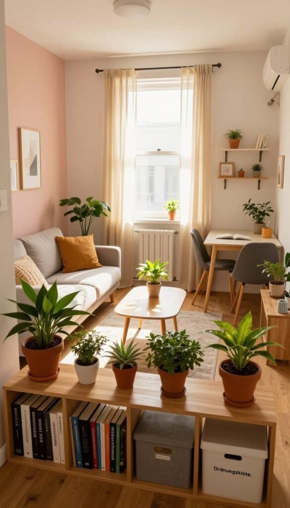 kleine wohnung organisieren