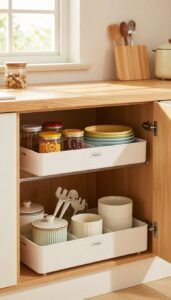 küchenschrank ordnung