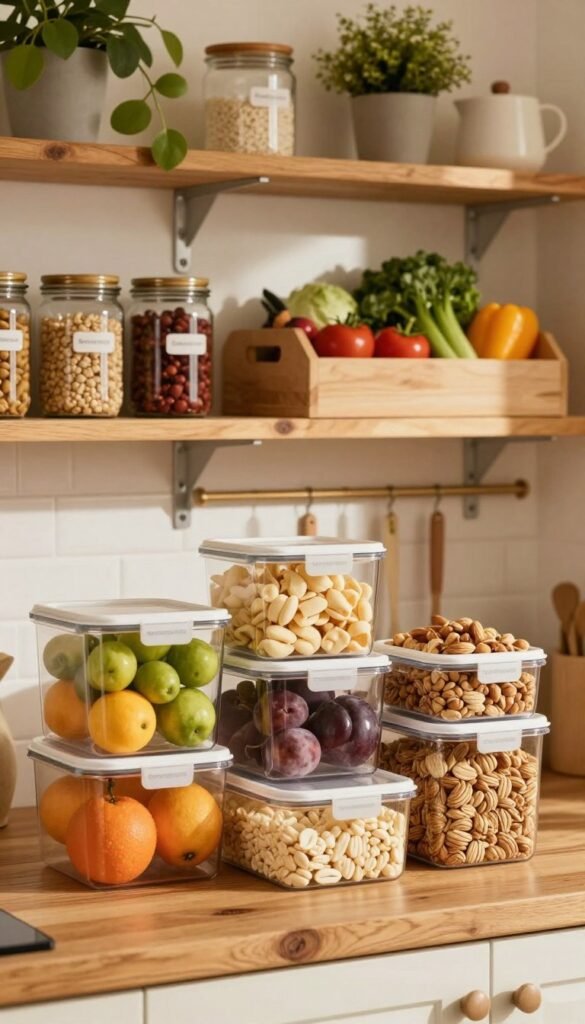 lebensmittel sichtbar lagern