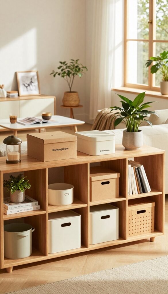 multifunktionale aufbewahrung