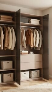 platz sparen kleiderschrank