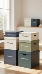 schrankboxen stapelbar