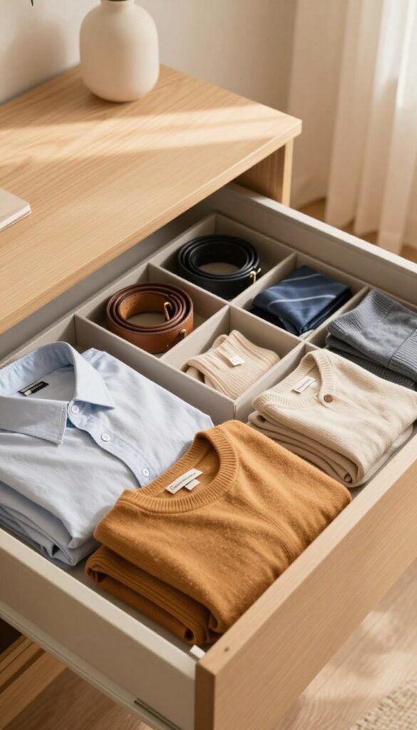 schubladen organizer kleidung