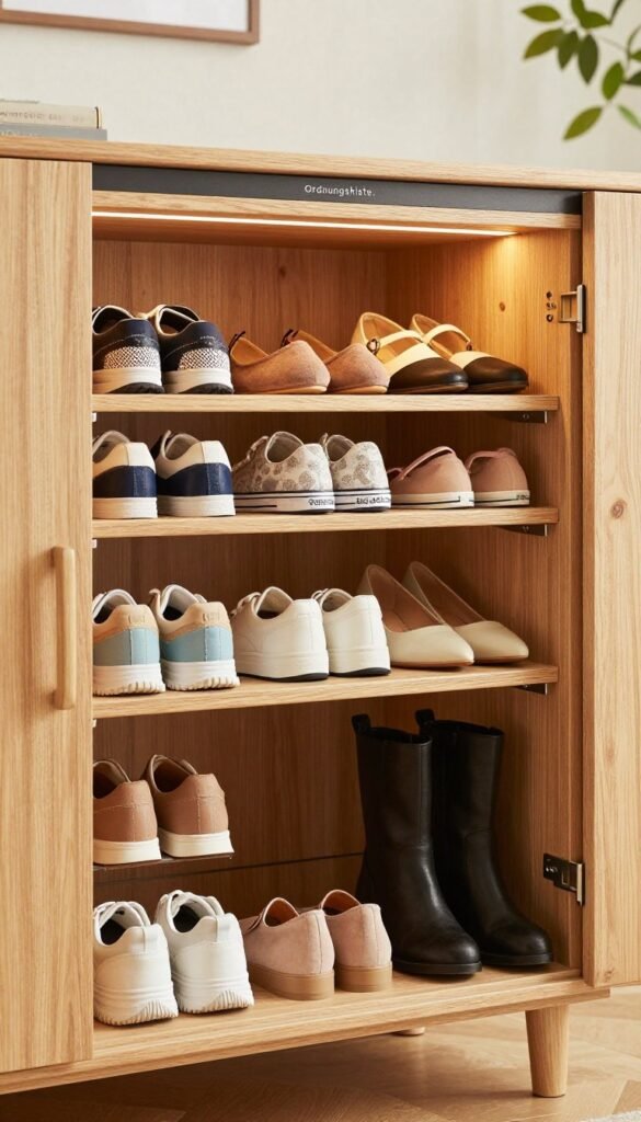 schuhaufbewahrung schrank