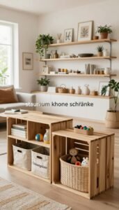 stauraum ohne schränke