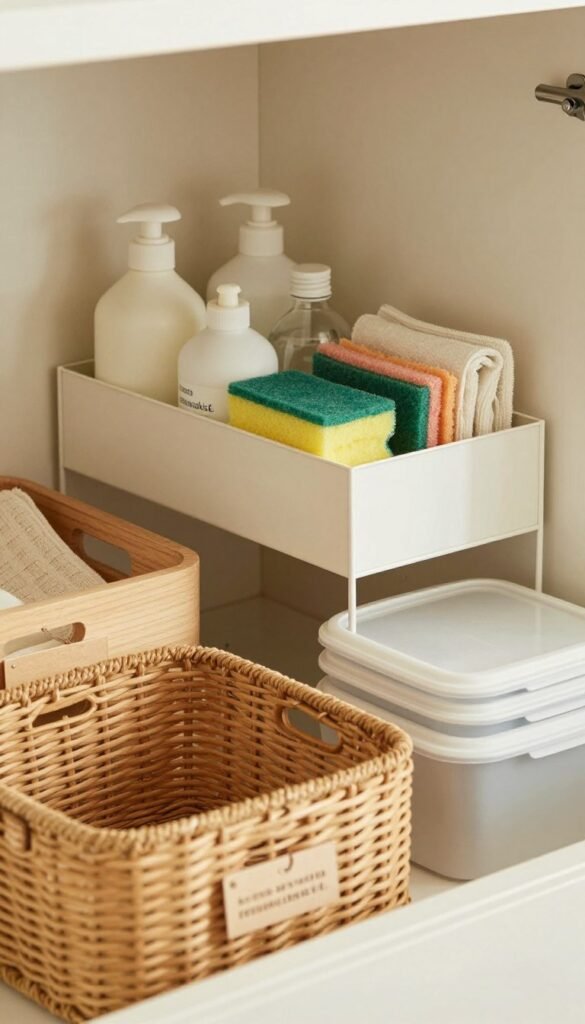 unter spüle ordnung