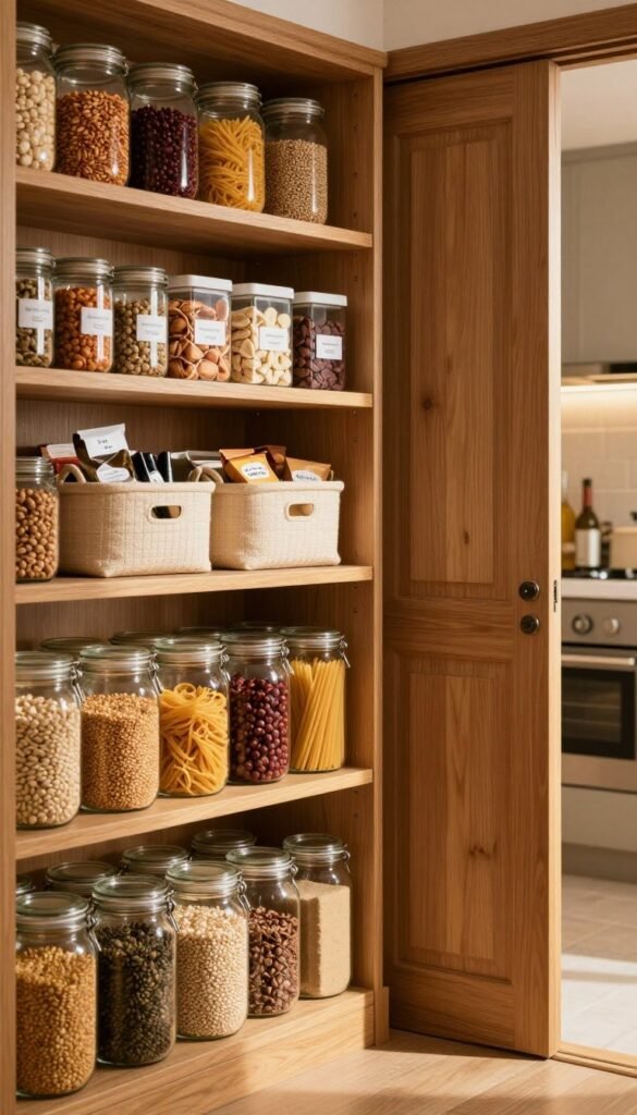 vorratsschrank organisieren