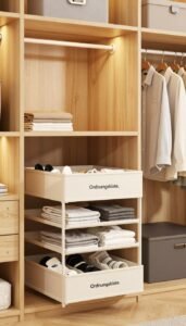 wäsche organizer schrank