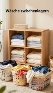 wäsche zwischenlagern