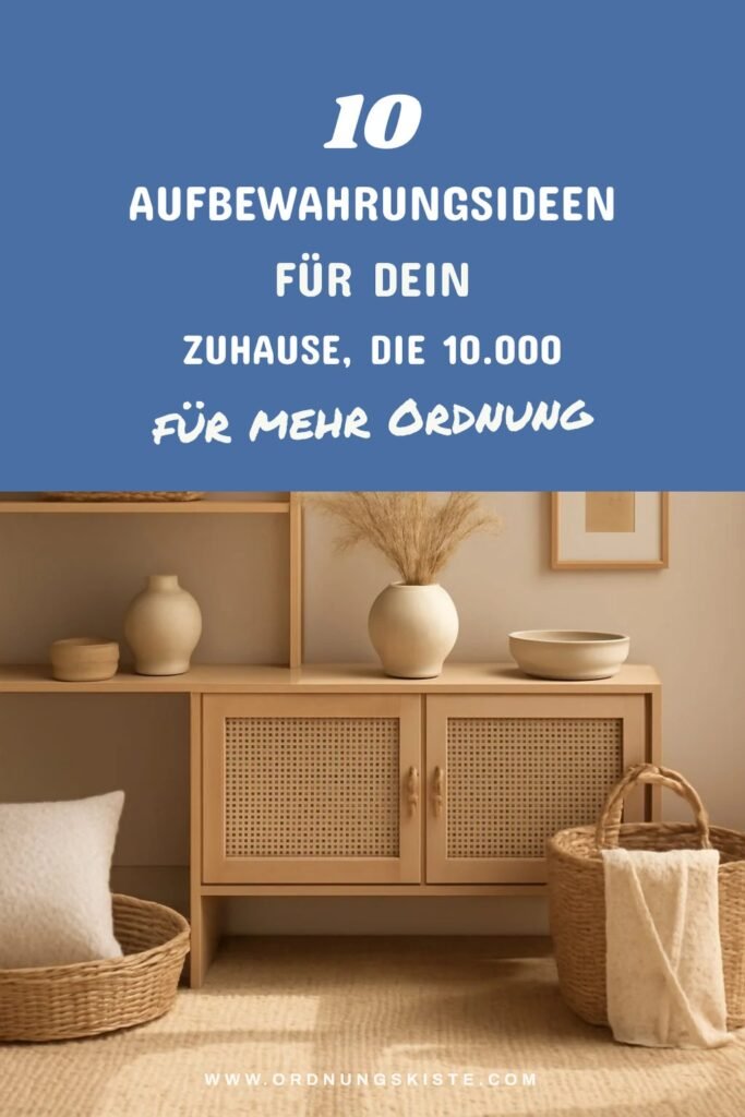 10 Aufbewahrungsideen für dein Zuhause, die 10.000 Frauen 2026 schon umsetzen