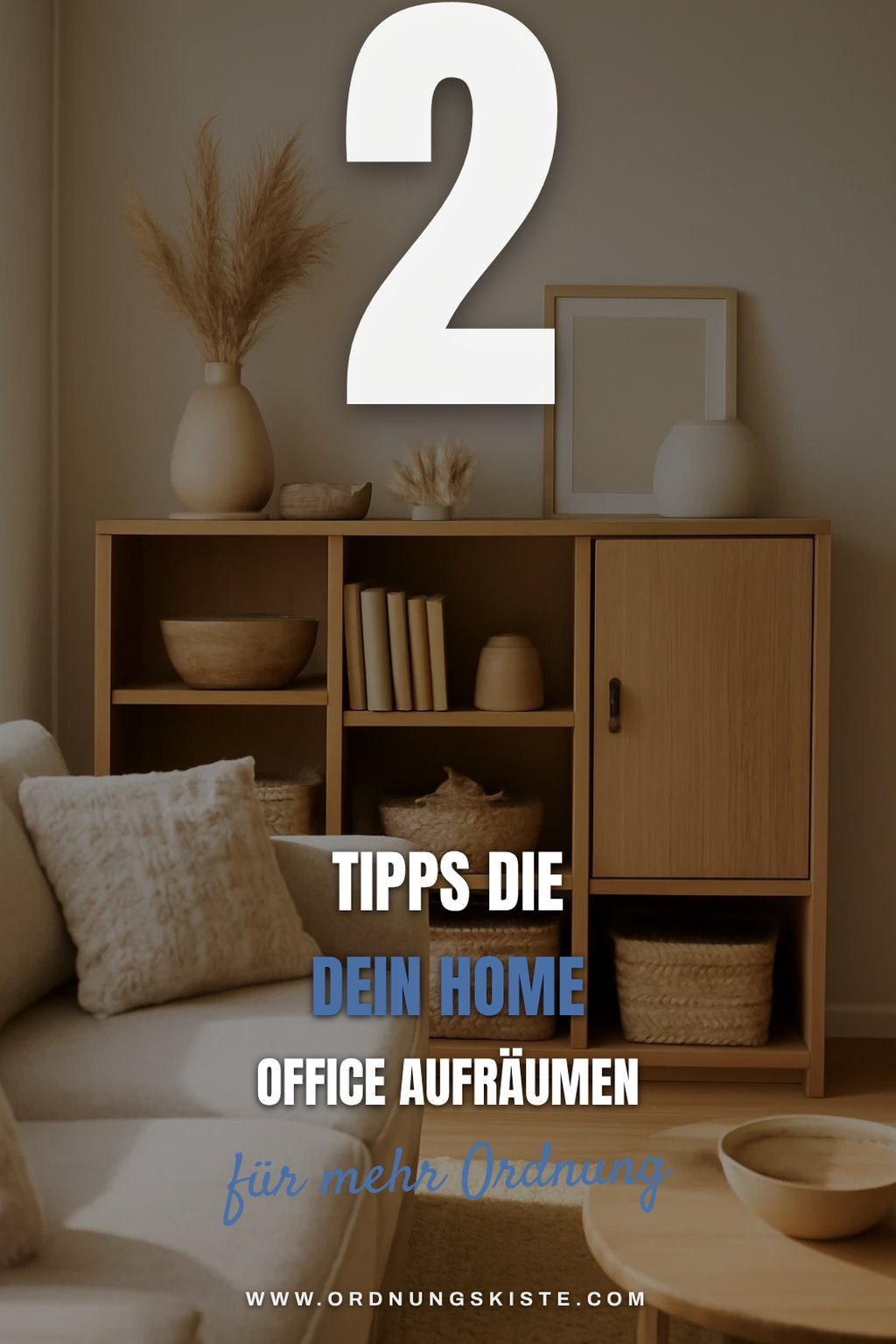 Ordnung im Arbeitsbereich schaffen