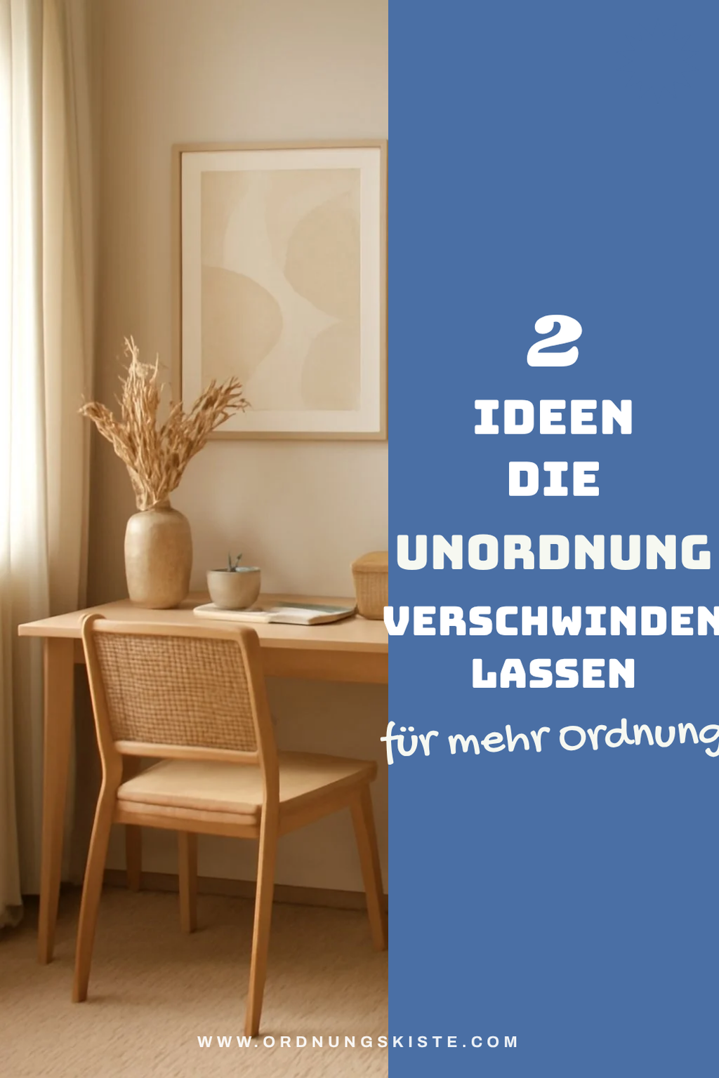 Versteckter Stauraum für mehr Ordnung