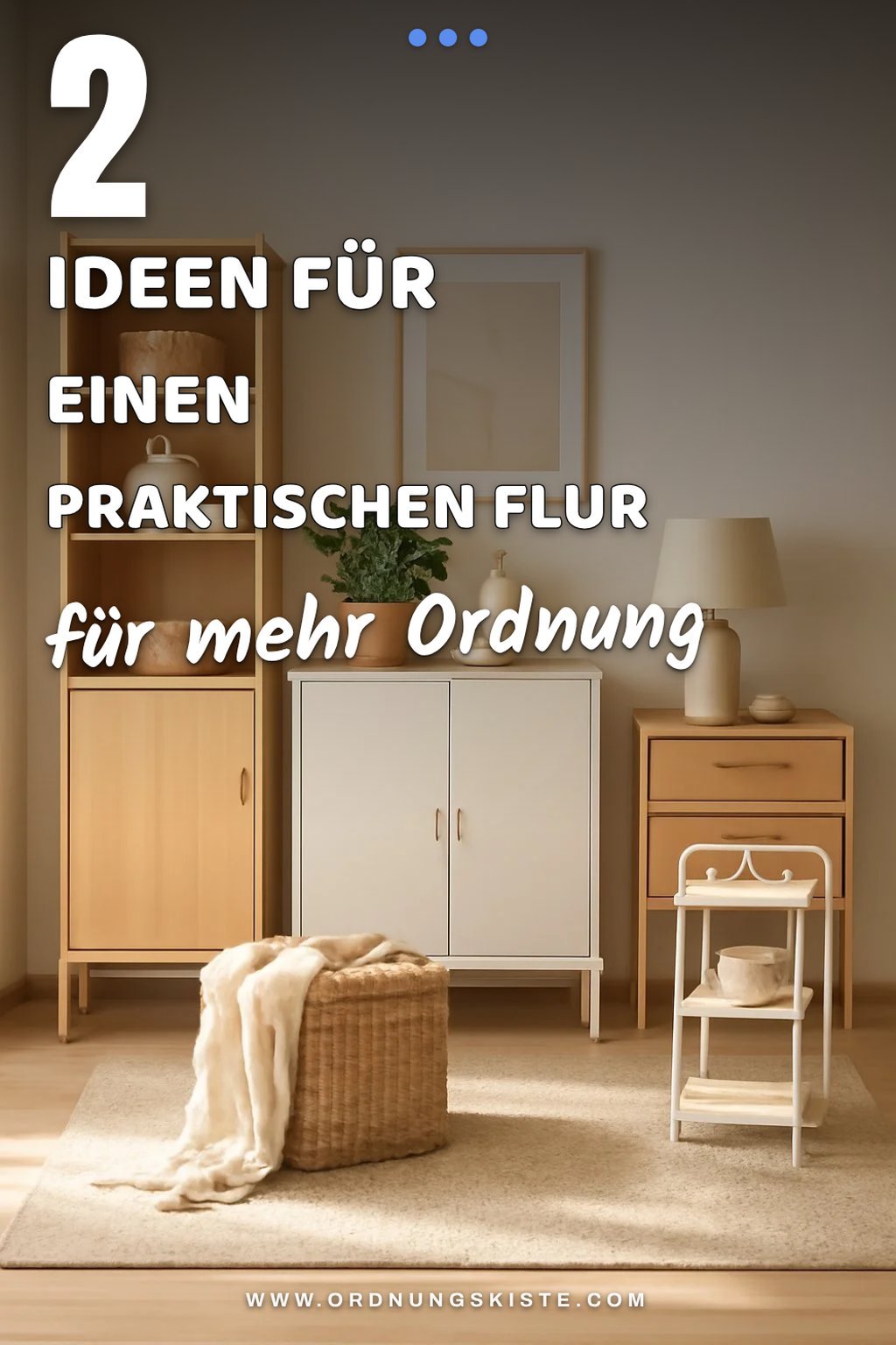 So verwandelst du deinen Flur in einen Stauraum