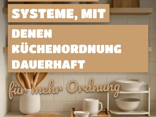 10 bewährte Systeme, mit denen Küchenordnung dauerhaft bleibt