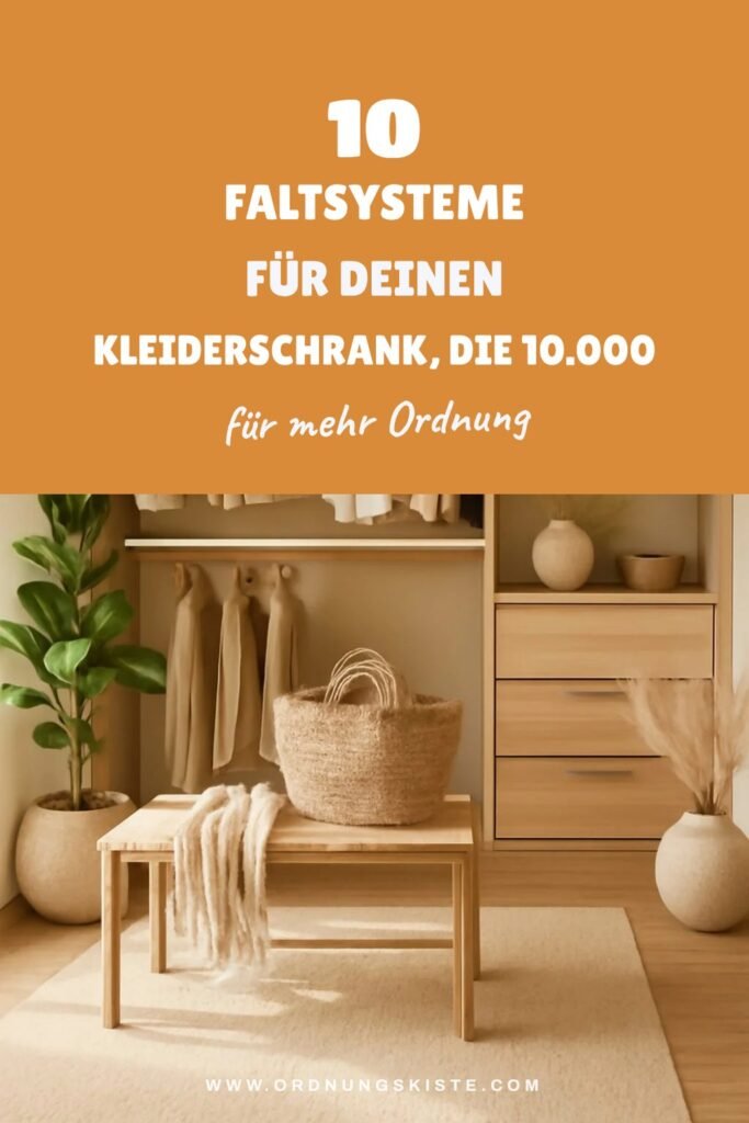 10 Faltsysteme für deinen Kleiderschrank, die 10.000 Frauen 2026 schon umsetzen