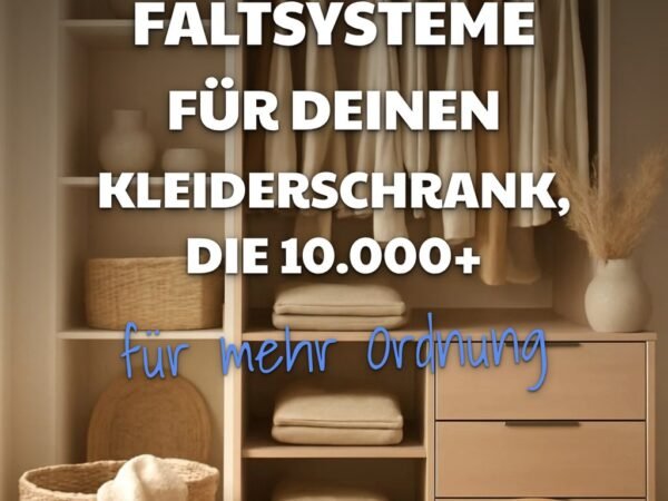 10 Faltsysteme für deinen Kleiderschrank, die 10.000+ Frauen 2026 schon umsetzen