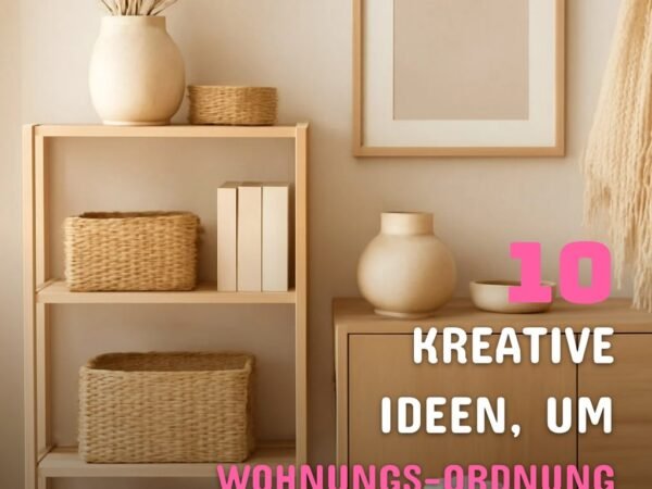 10 kreative Ideen, um Wohnungs-Ordnung selber zu bauen
