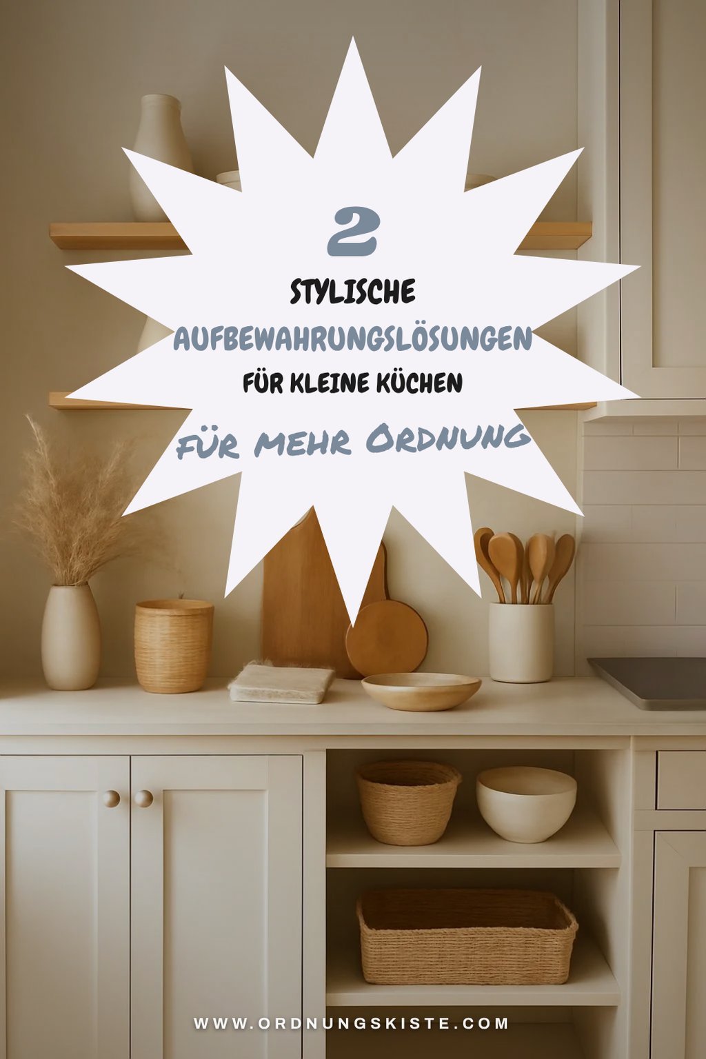 Stylische Aufbewahrungslösungen für kleine Küchen