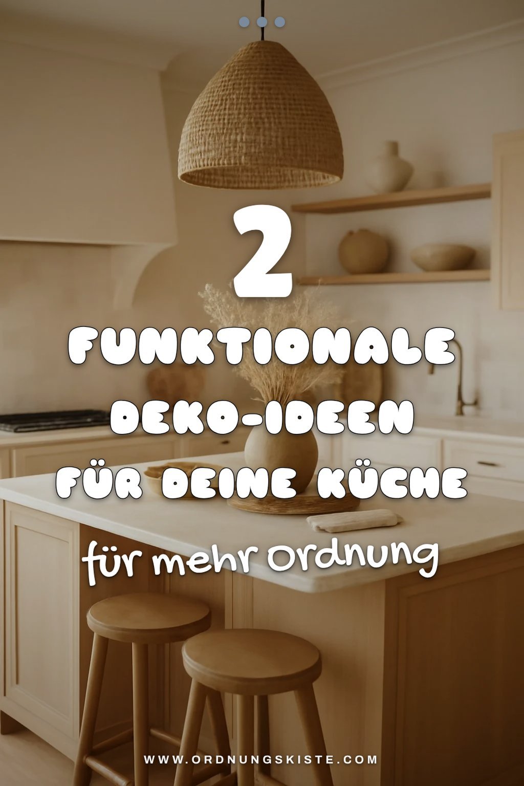 Funktionale Küchendekoration