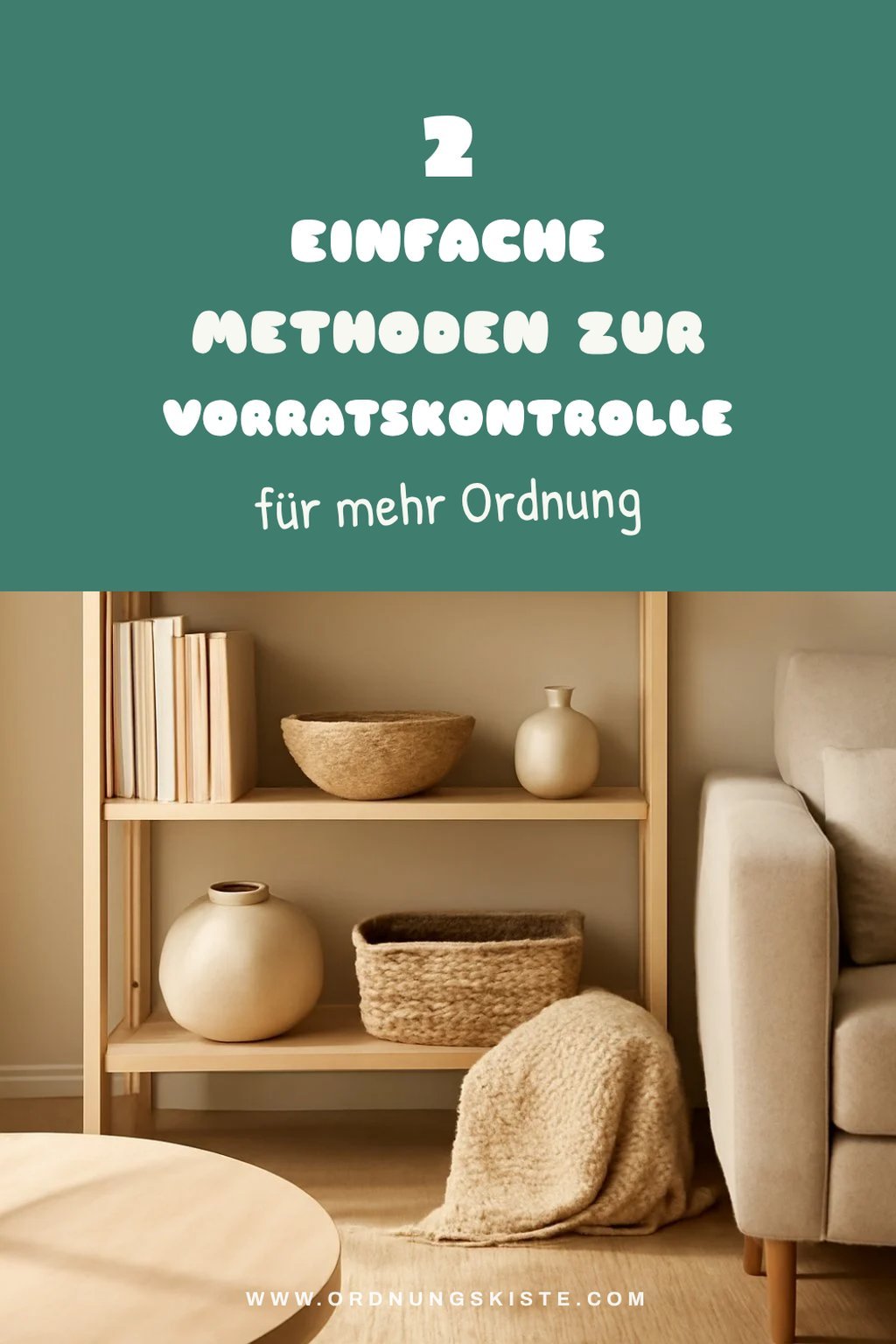 Wie du deine Vorräte regelmäßig überprüfst