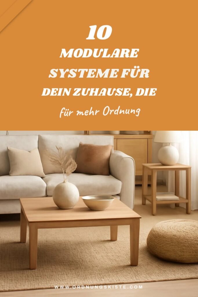 10 modulare Systeme für dein Zuhause, die 10.000 Frauen 2026 schon umsetzen
