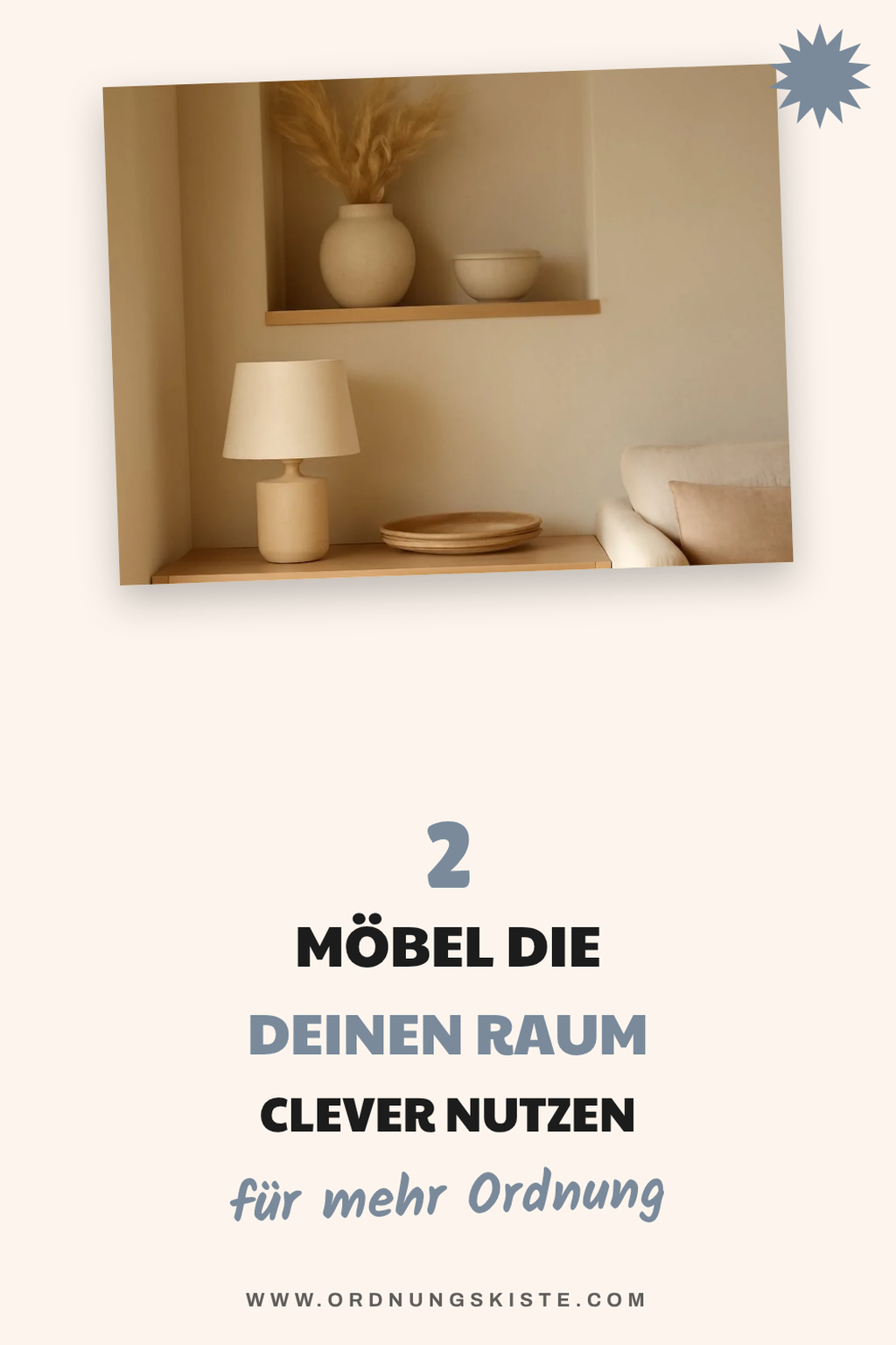 Multifunktionale Möbel für kleine Räume