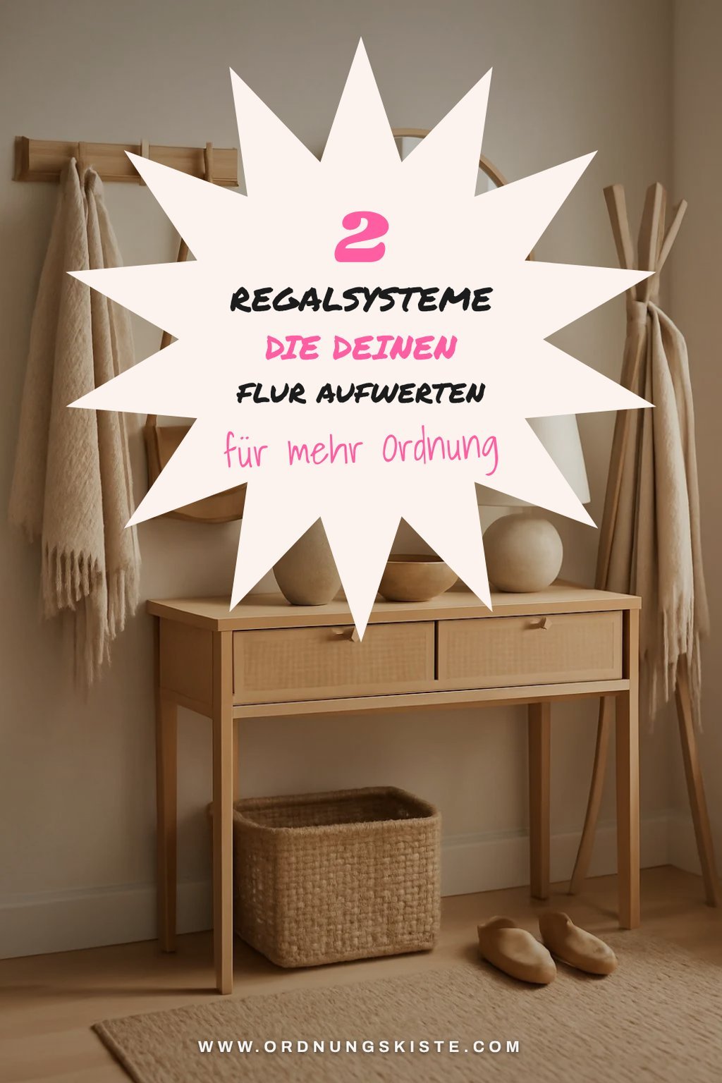 Wie du mit Regalen den Flur aufwertest