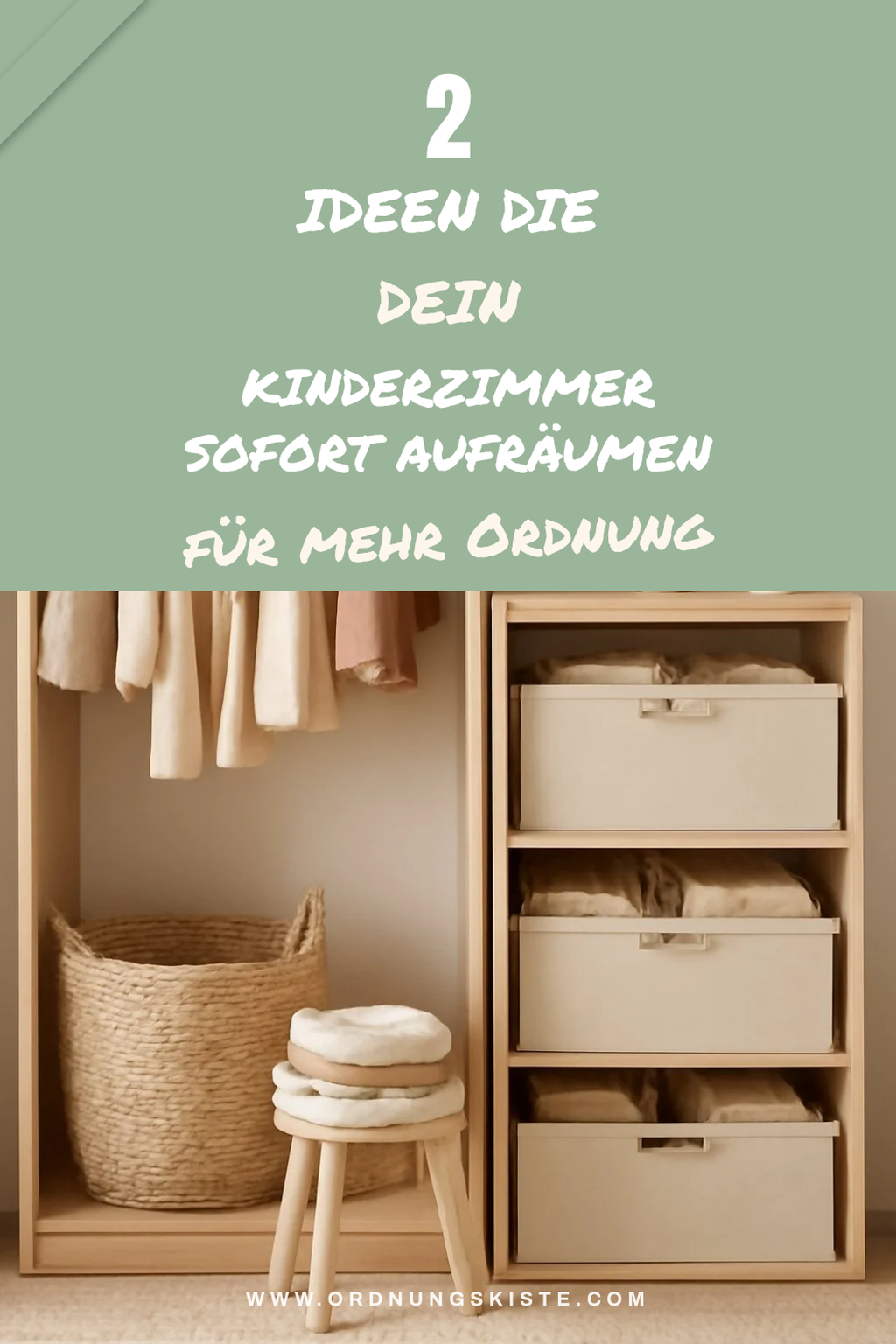 So organisierst du Kinderkleidung clever und effektiv