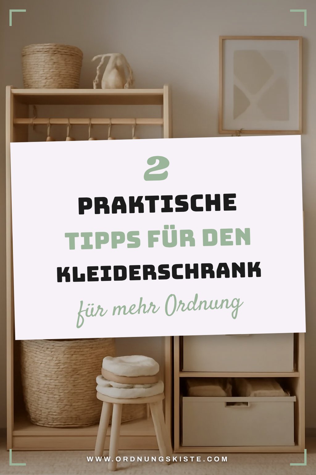 Praktische Lösungen für den Kleiderschrank