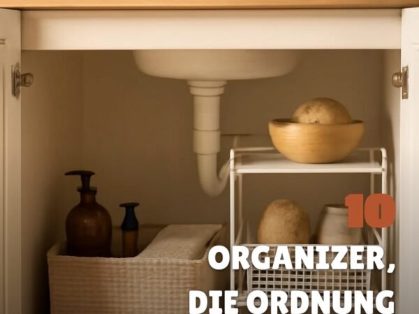 10 Organizer, die Ordnung unter der Spüle schaffen