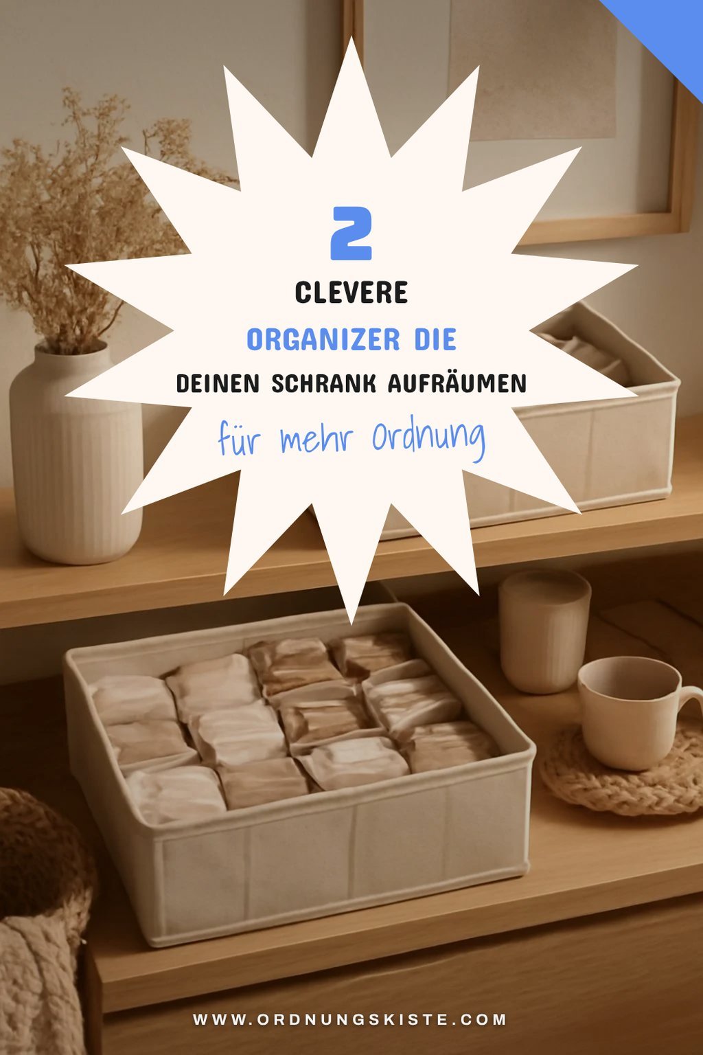 So schaffst du Ordnung für Socken und Unterwäsche