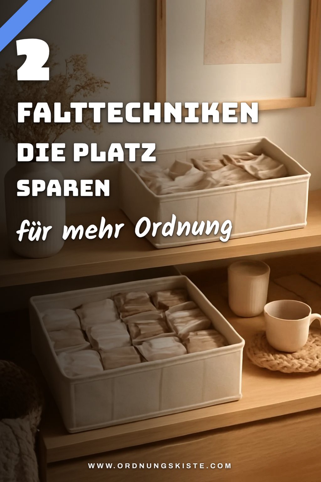 Cleveres Falten und Sortieren