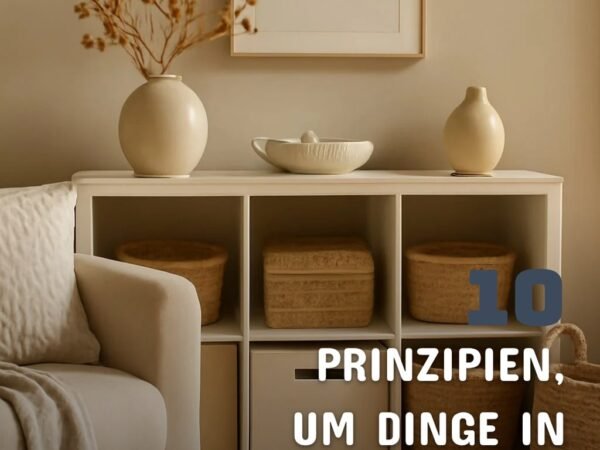 10 Prinzipien, um Dinge in der Wohnung schneller zu finden