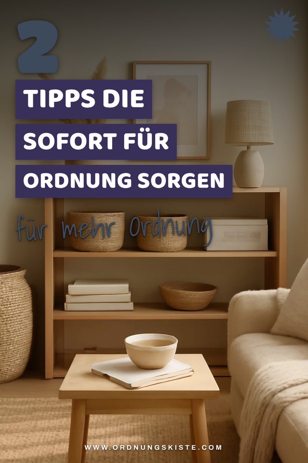 Tipps zur Reduzierung von Unordnung
