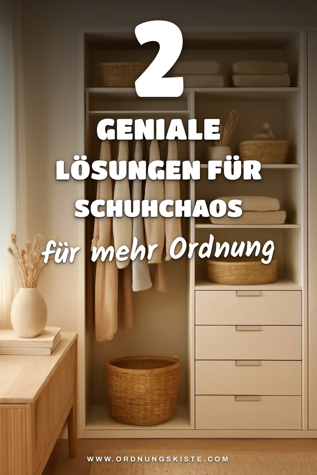 Schrankeinsätze für Schuhorganisation