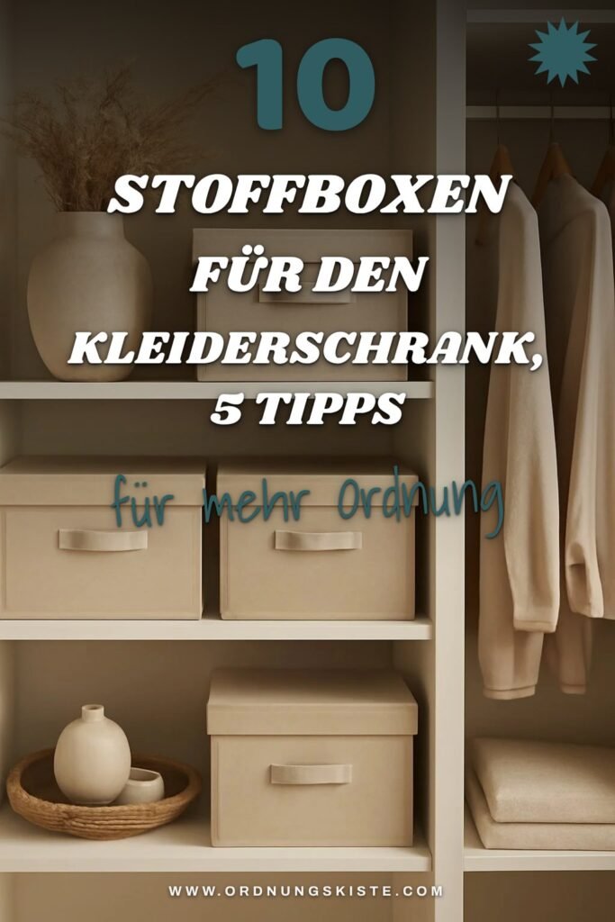 10 Stoffboxen für den Kleiderschrank, 5 Tipps, unter 100 Euro — der große Check