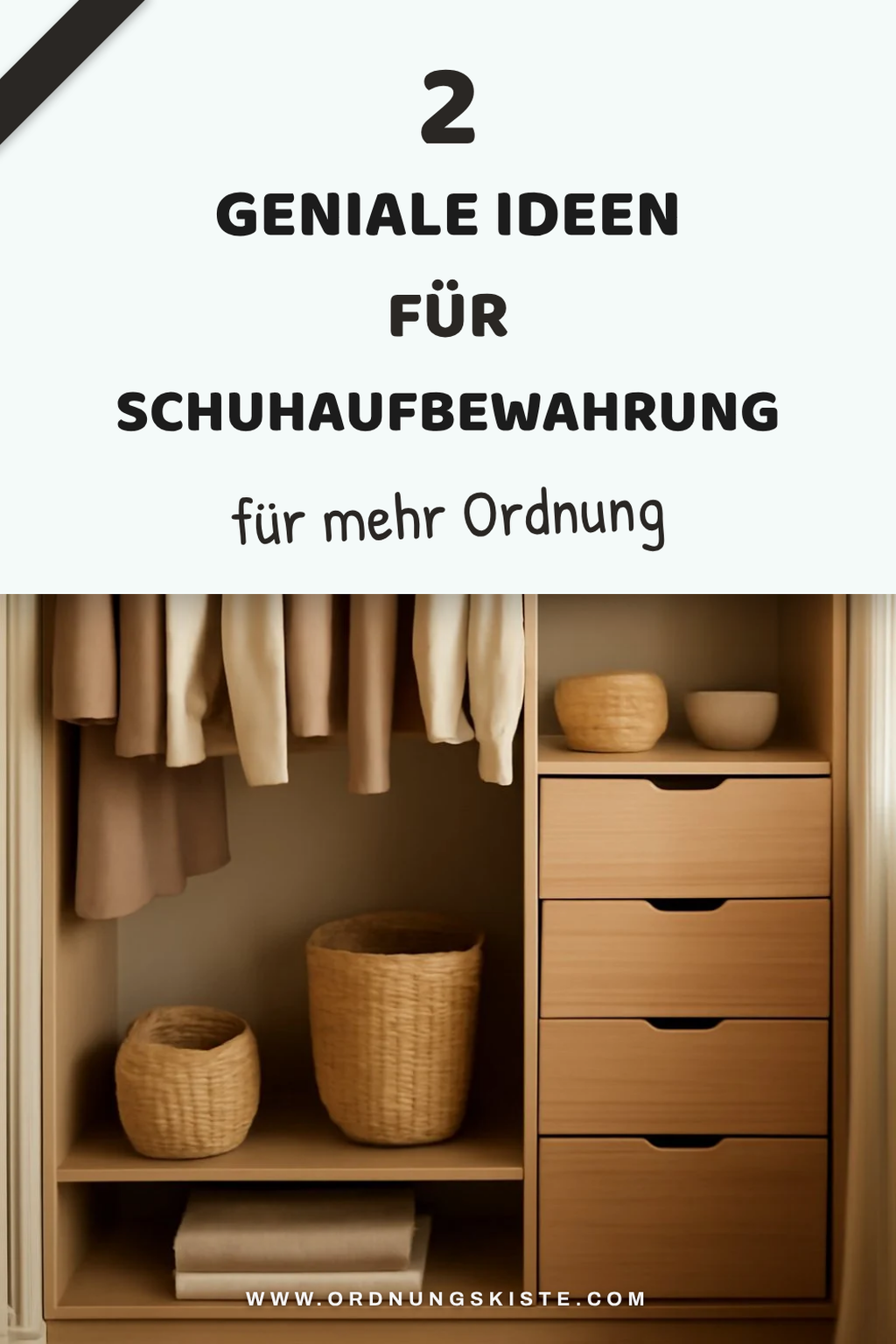 Effiziente Aufbewahrungslösungen für Schuhe