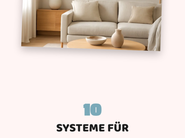10 Systeme für minimalistisches Wohnen, die 10.000+ Frauen 2026 schon umsetzen
