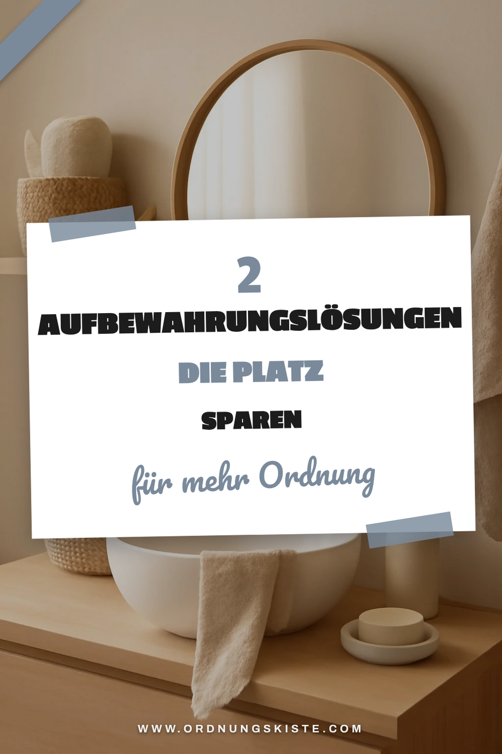 Diese Aufbewahrungslösungen bringen Ordnung ins Bad