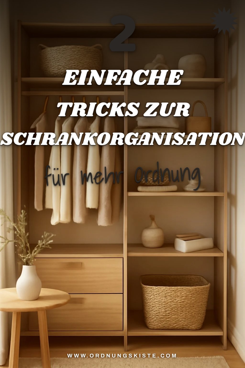 Schrankorganisation leicht gemacht