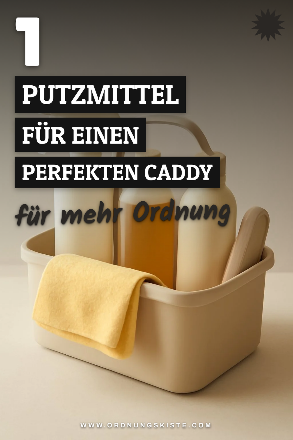 So wählst du die besten Putzmittel für deinen Caddy aus