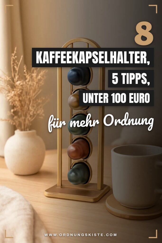 8 Kaffeekapselhalter, 5 Tipps, unter 100 Euro — der große Check